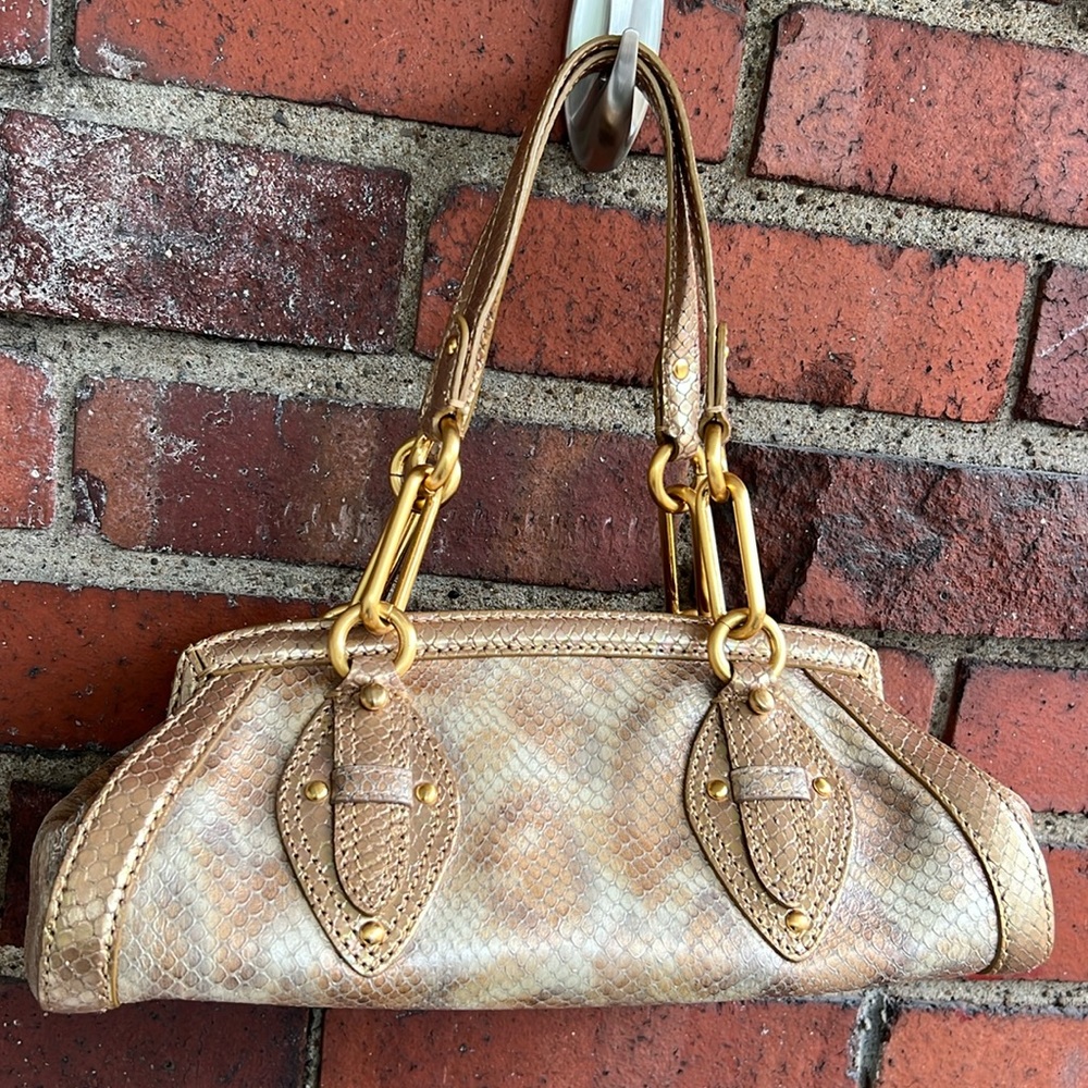 Cole Haan Trinity Python Print Handbag - image 5